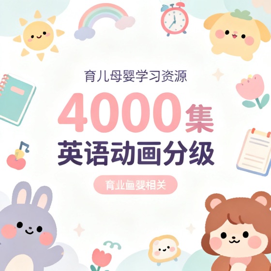 4000集英语动画分级